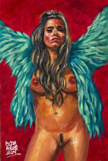 Original Figurative Nude Paintings by Pictor Mulier