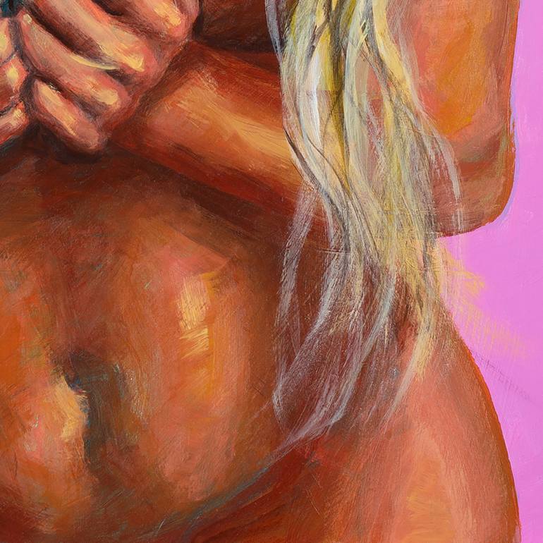 Original Figurative Erotic Painting by Pictor Mulier