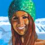 Detail of the painting Vienna fighting against global warming