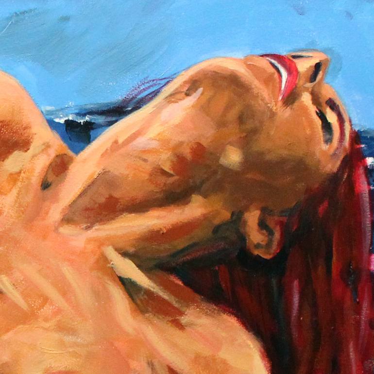 Original Realism Erotic Painting by Pictor Mulier