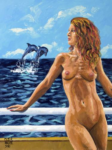 Original Erotic Paintings by Pictor Mulier