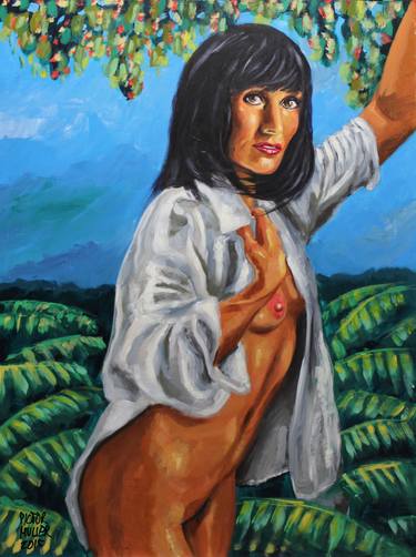 Original Figurative Erotic Paintings by Pictor Mulier