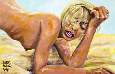 Original Erotic Paintings by Pictor Mulier