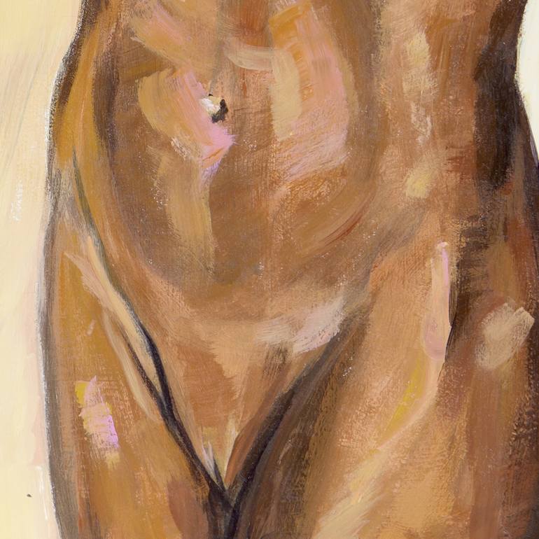 Original Figurative Nude Painting by Pictor Mulier