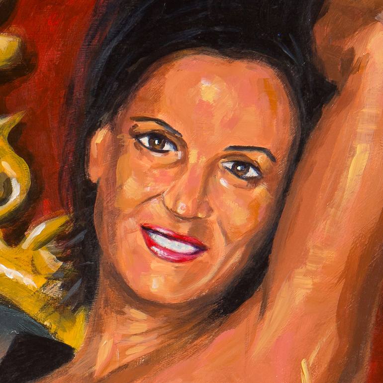 Original Figurative Nude Painting by Pictor Mulier