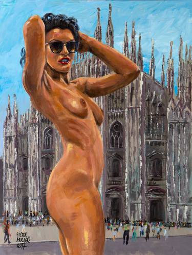 Original Nude Paintings by Pictor Mulier