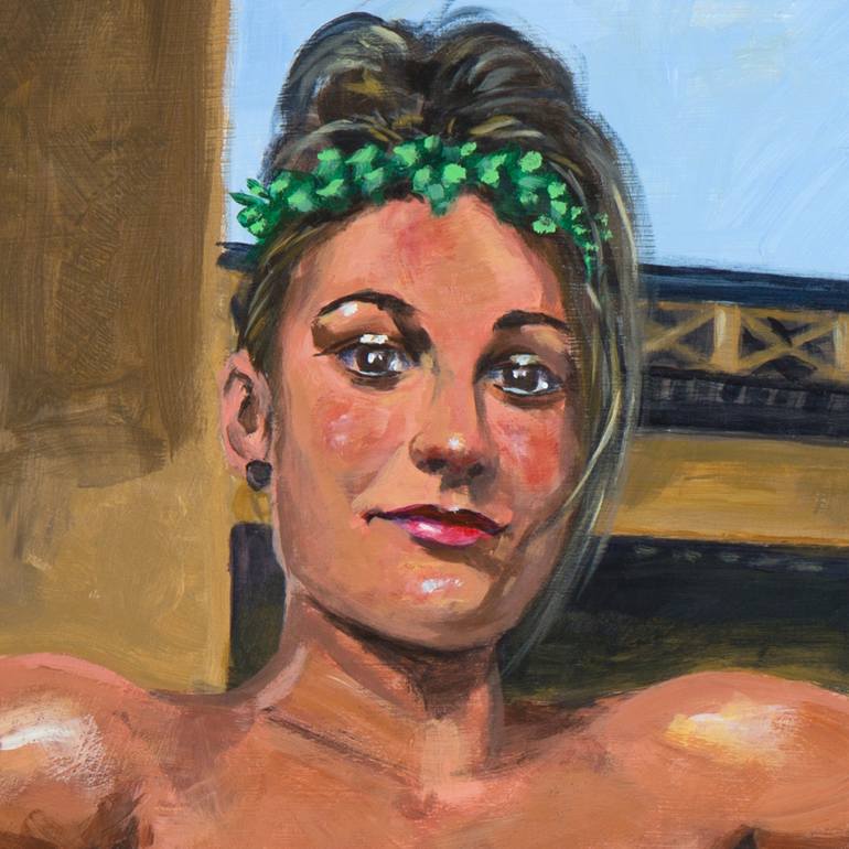 Original Nude Painting by Pictor Mulier