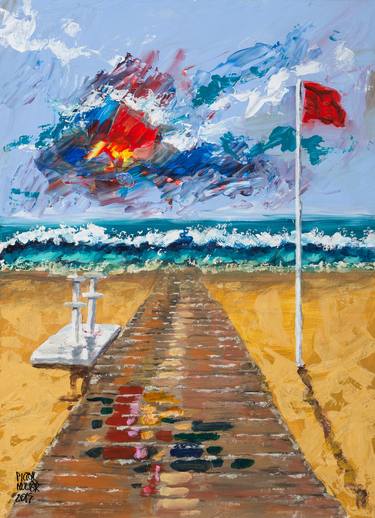 Original Beach Paintings by Pictor Mulier