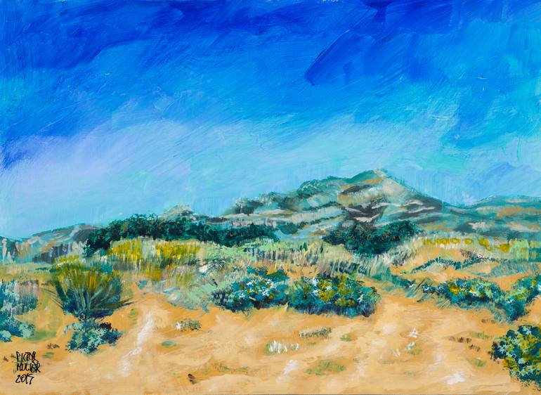 Dunas de Xeraco Painting by Pictor Mulier | Saatchi Art