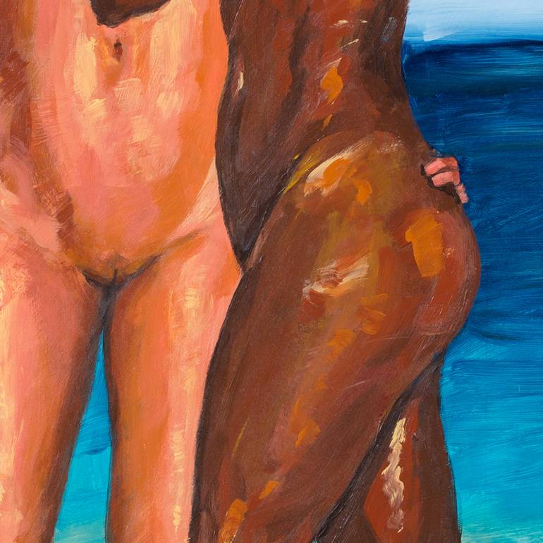 Original Figurative Nude Painting by Pictor Mulier