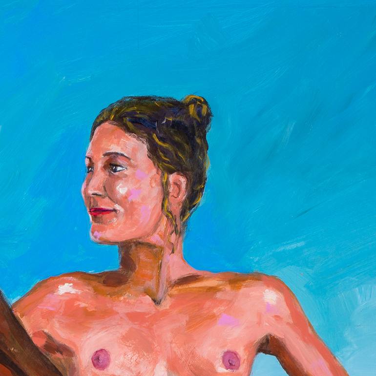 Original Nude Painting by Pictor Mulier