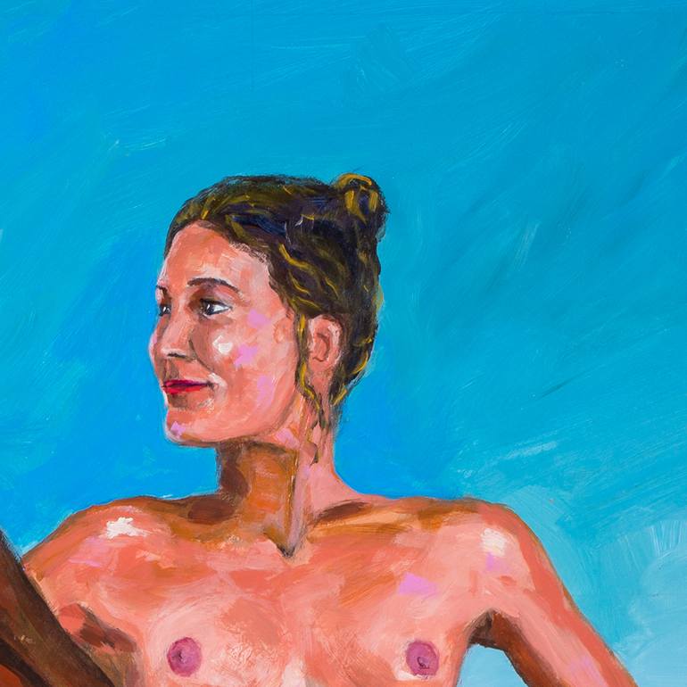 Original Figurative Nude Painting by Pictor Mulier