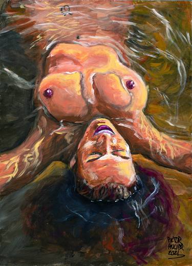 Print of Realism Nude Paintings by Pictor Mulier