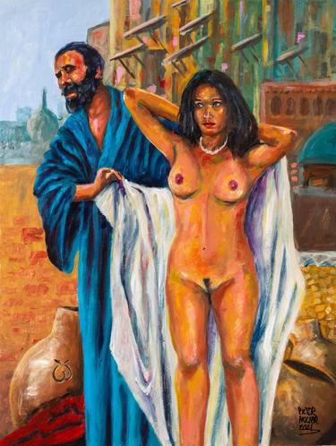 Original Nude Paintings by Pictor Mulier