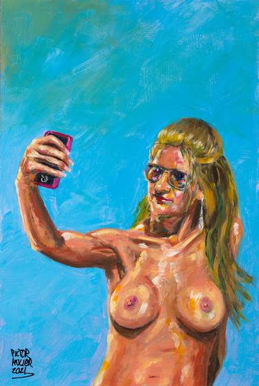 Original Erotic Paintings by Pictor Mulier