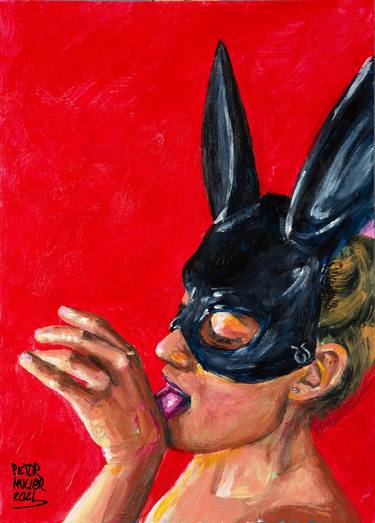 Original Erotic Paintings by Pictor Mulier