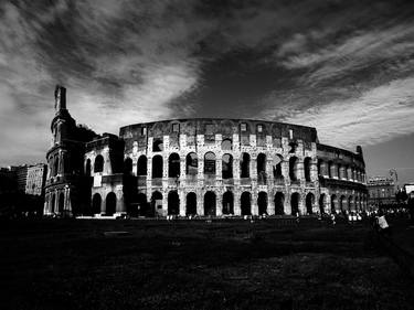 Study of  the Coliseum in Black and White thumb