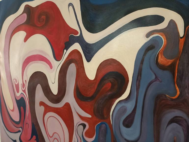 Original Contemporary Abstract Painting by Aakash Mali