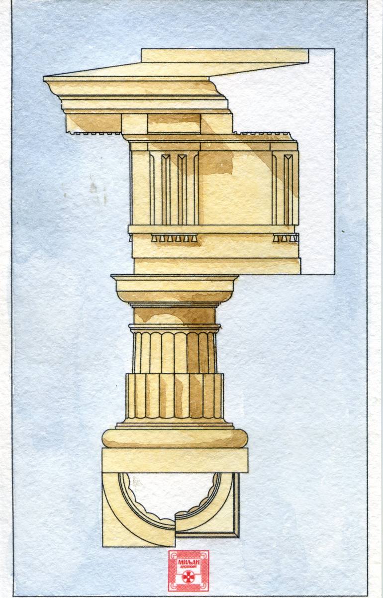 Roman Doric Order 5 - Print