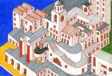 Original Conceptual Architecture Drawings by Milyan Radonyich