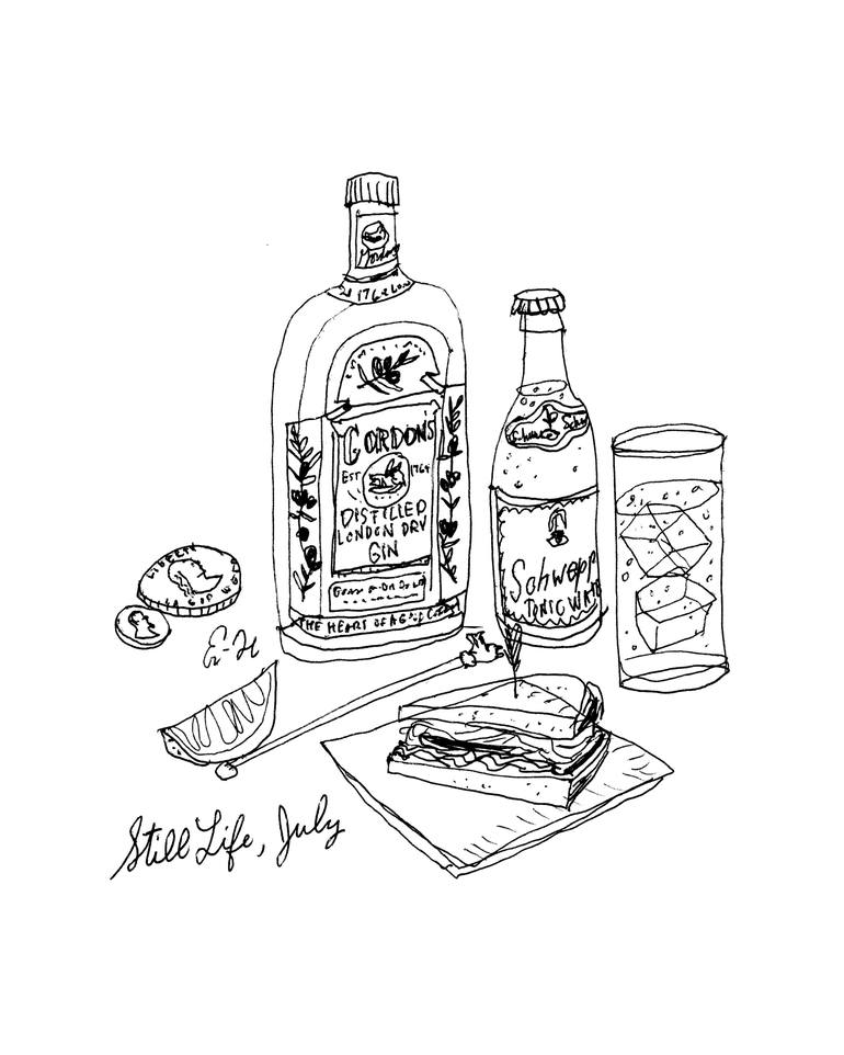 Print of Illustration Food & Drink Drawing by Eric Hanson