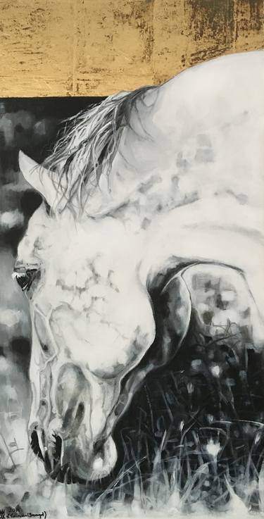 Original Horse Paintings by Kasia Kaznocha