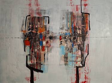 Original Abstract Expressionism Abstract Paintings by Ana Mutavdzic