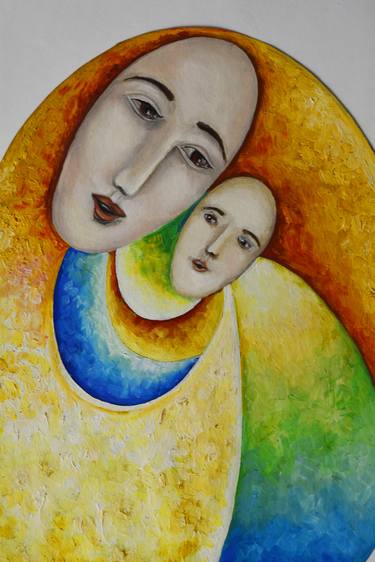 Print of Family Paintings by Olga Troyan