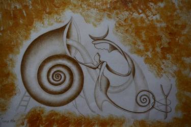 Print of Surrealism Fantasy Drawings by Olga Troyan