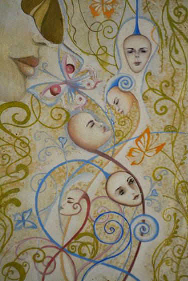 Print of Surrealism Fantasy Paintings by Olga Troyan