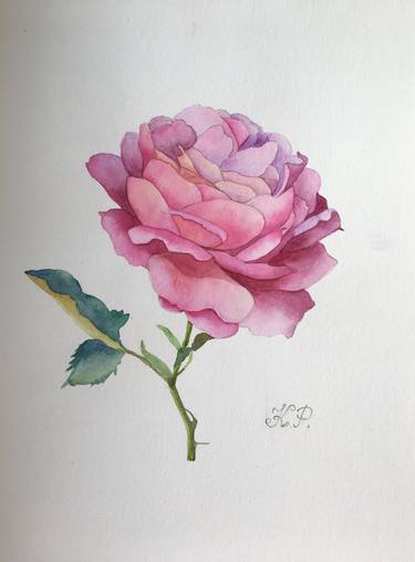 Print of Floral Paintings by Karina Purimova