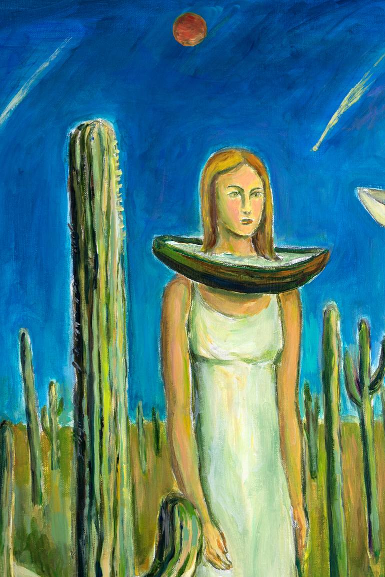Original Surrealism Culture Painting by Yurihito Otsuki