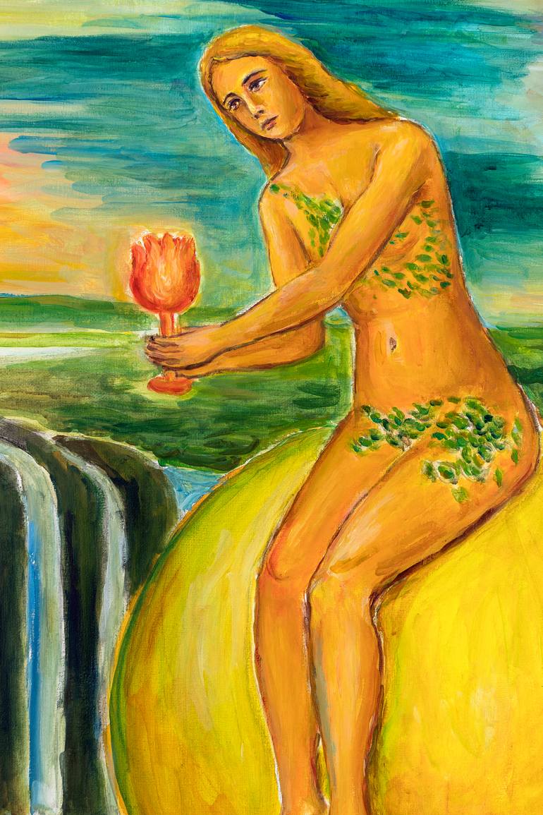 Original Expressionism Pop Culture/Celebrity Painting by Yurihito Otsuki
