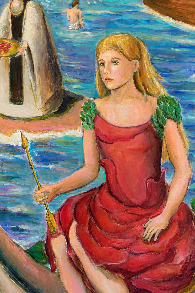 Original Surrealism Culture Painting by Yurihito Otsuki