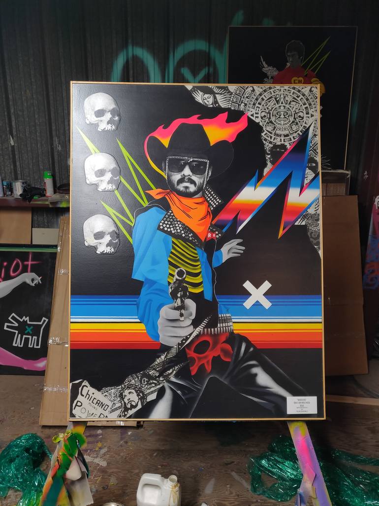 Bandolero Painting By Dead Punk Saatchi Art