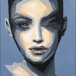 Abstract portrait no.j2019 by Tomas Hammar