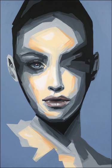 Original Portrait Painting by Tomas Hammar