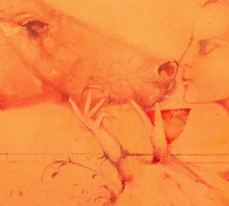 Original Figurative Animal Painting by Gerard Tunney