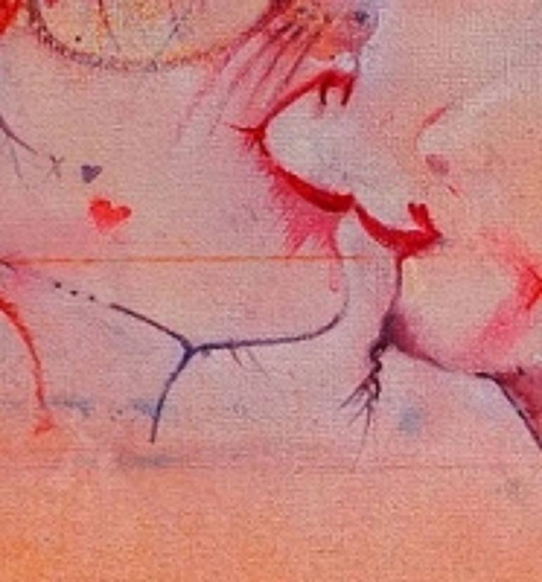 Original Figurative Erotic Painting by Gerard Tunney