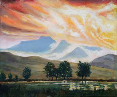 Original Fine Art Landscape Paintings by Roderick McLaverty