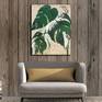 Variegated Monstera Deliciosa brings the graphic play of pattern into any space.