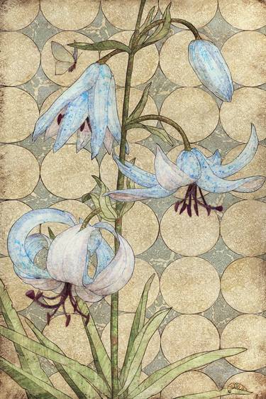 Print of Fine Art Botanic Collage by KAREN SIKIE