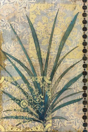 Print of Art Deco Botanic Collage by KAREN SIKIE
