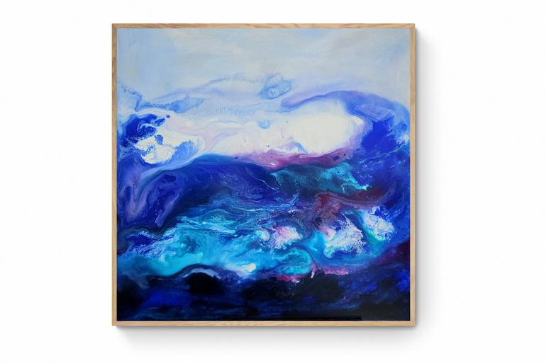 Original Abstract Expressionism Abstract Painting by J Y