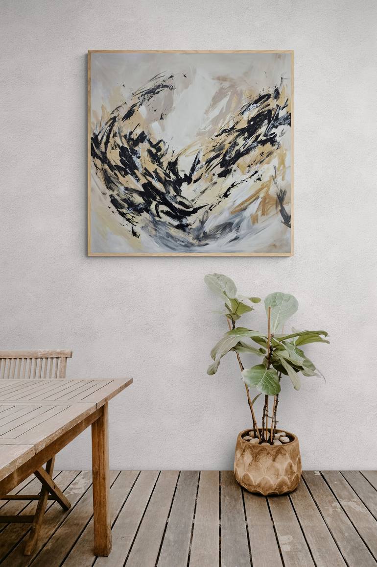 Original Abstract Painting by Zoe Wu