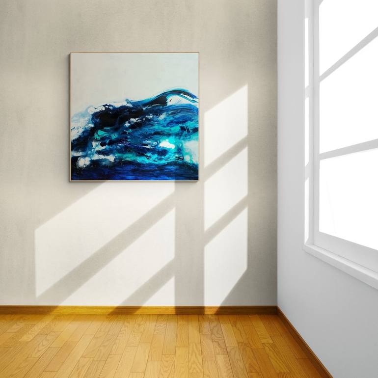 Original Contemporary Abstract Painting by Zoe Wu