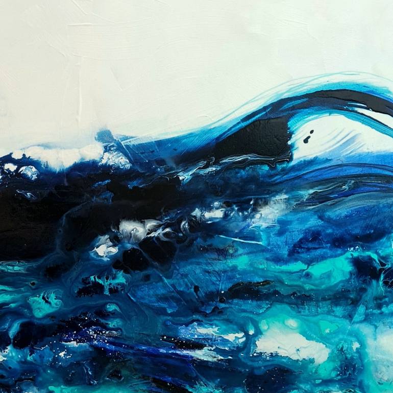 Original Contemporary Abstract Painting by Zoe Wu