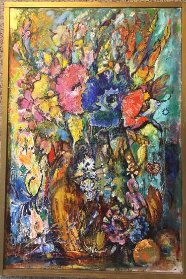 Original Conceptual Floral Paintings by Katalina Savola