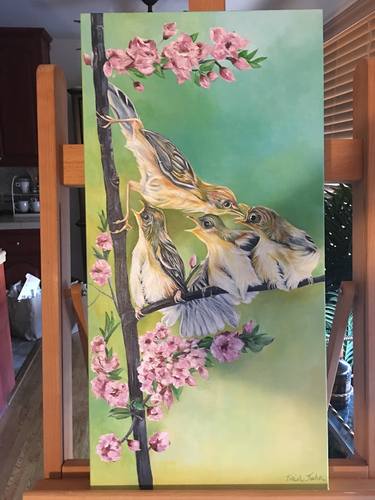 Original Conceptual Animal Painting by Trish Jahr