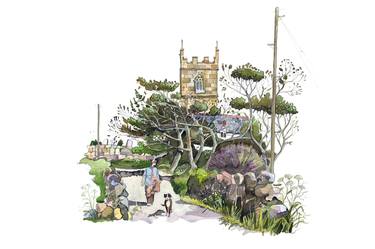 Zennor Church, Cornwall - Limited Edition 5 of 50 thumb